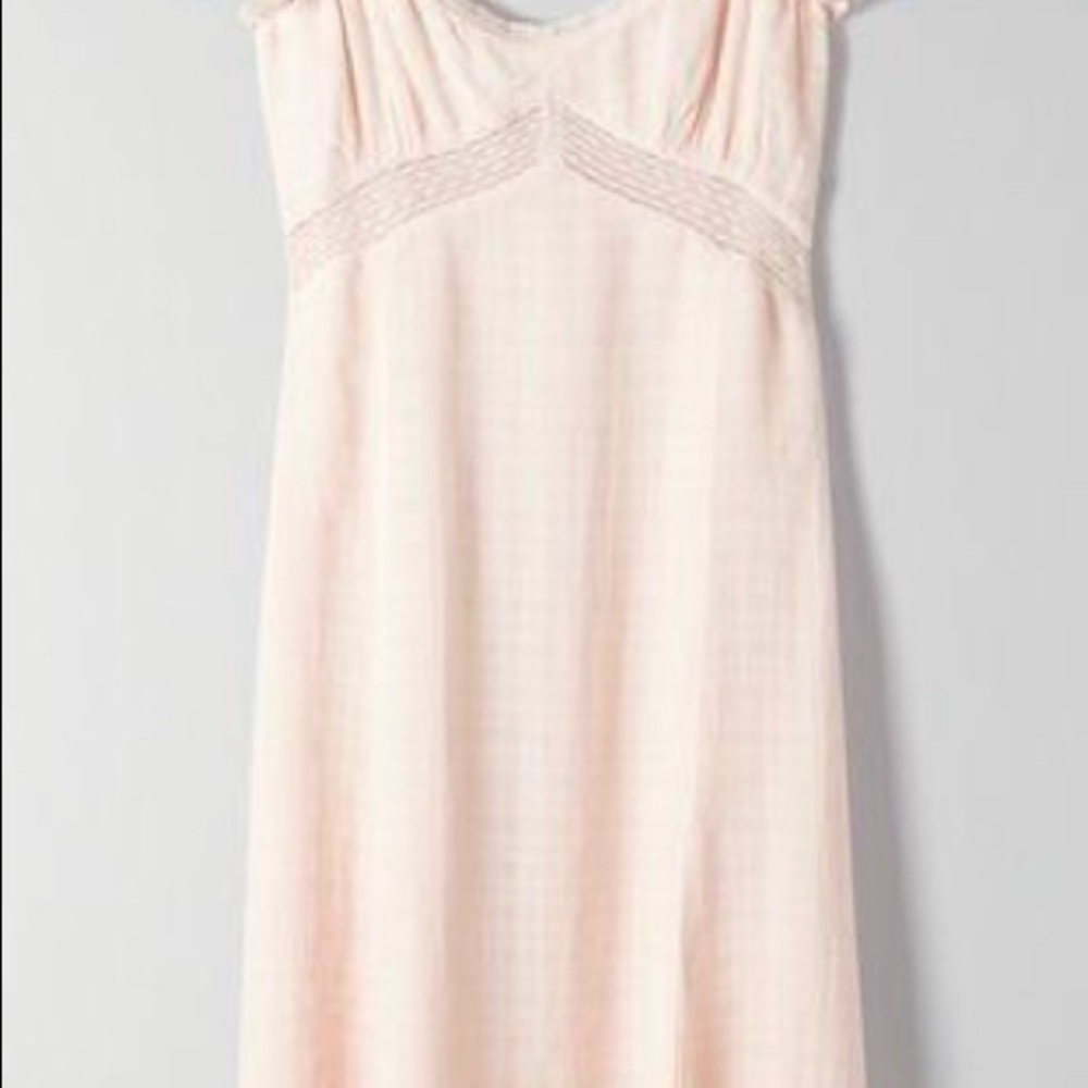 Blush pink Aritzia dress NWT